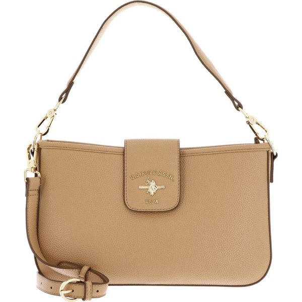 U.S. Polo Assn. Borsa A Tracolla Borsa A Tracolla Stanford Shoulder Bag Biscuit Marrone Chiaro-image
