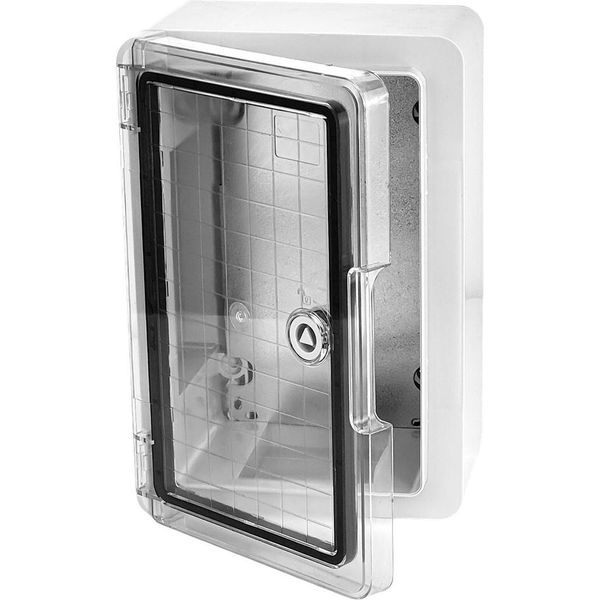 Armadio Vuoto Con Porta Trasparente 200X300X130Mm Quadro Elettrico Quadro Di Distribuzione Esterno IP65 IK10 Tp Electric-image