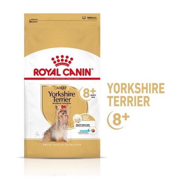 Royal Canin Yorkshire Terrier Adult 8+ Cibo Secco Per Cani Yorkshire Terrier Anziani 1,5 Kg-image