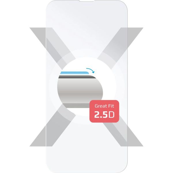 Fixed Fixed Screen Protector | Apple | Iphone 13/13 Pro/14/16E | Tempered Glass | Transparent | 2.5D-image