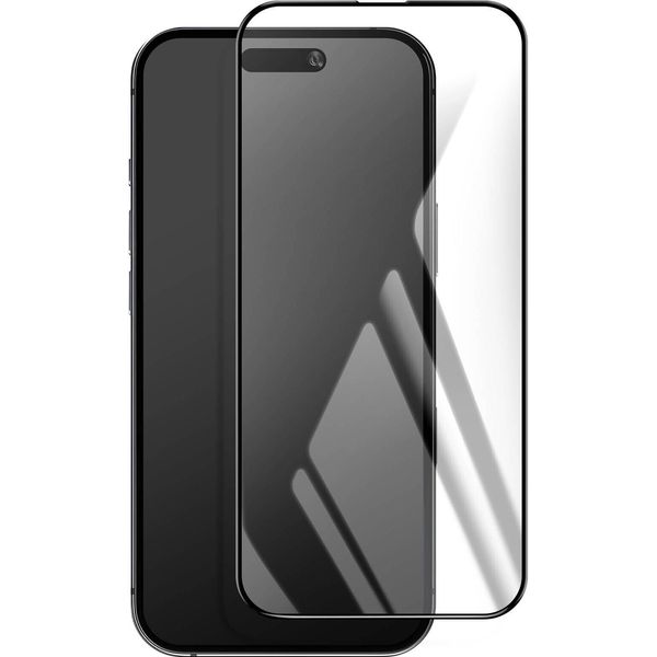 Blue Star, Protezione Dello Schermo Per Iphone 16 9H Durezza Antigraffio Full Glue 5D, Nero-image
