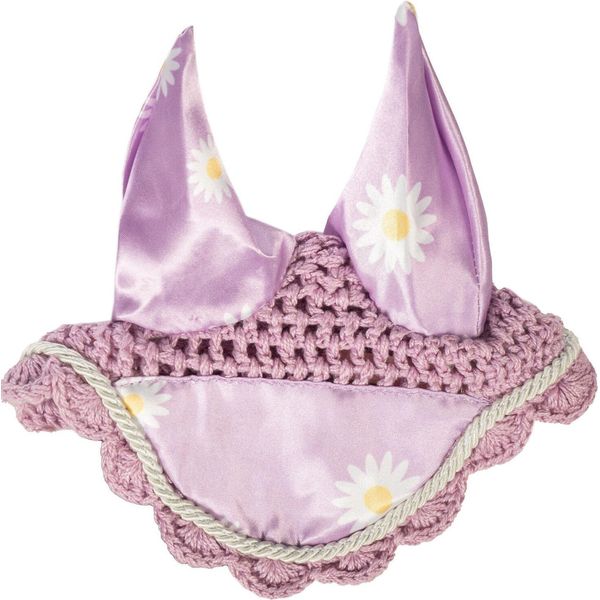 Hkm Kids Fly Hood Hobby Horsing Viola Con Margherite-image
