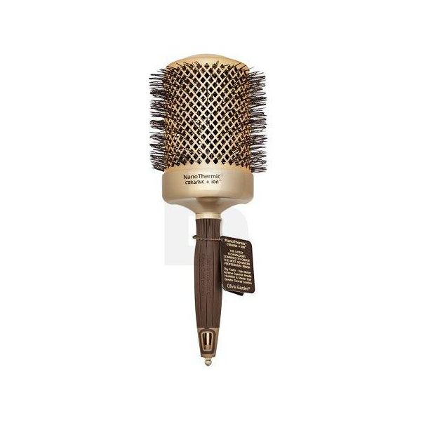Olivia Garden Nanothermic Ceramic+Ion Round Brush 82 Mm Spazzola Per Capelli-image
