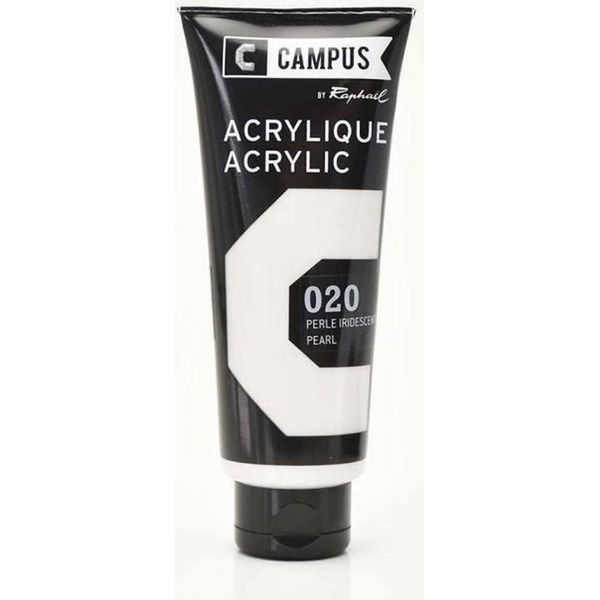 Colore Acrilico 100 Ml - Grigio Perla Iridescente N. 020-image