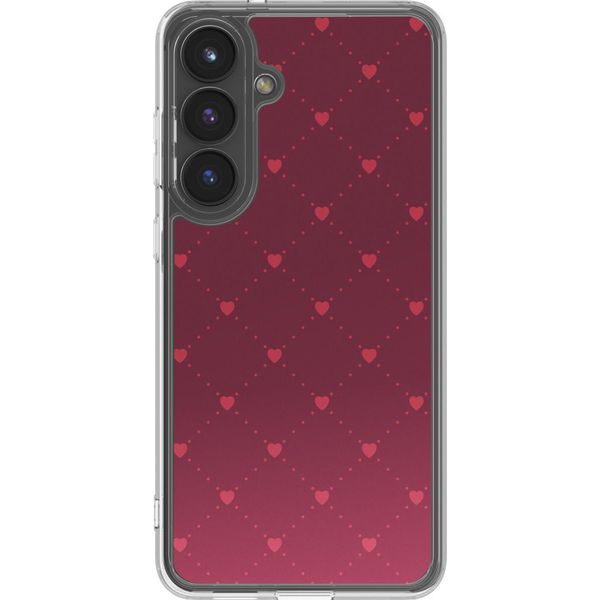 Custodia Samsung Galaxy S25 Fe - Silicone - Imoshion Custodia Morbida/Copertura Posteriore - Rosso-image