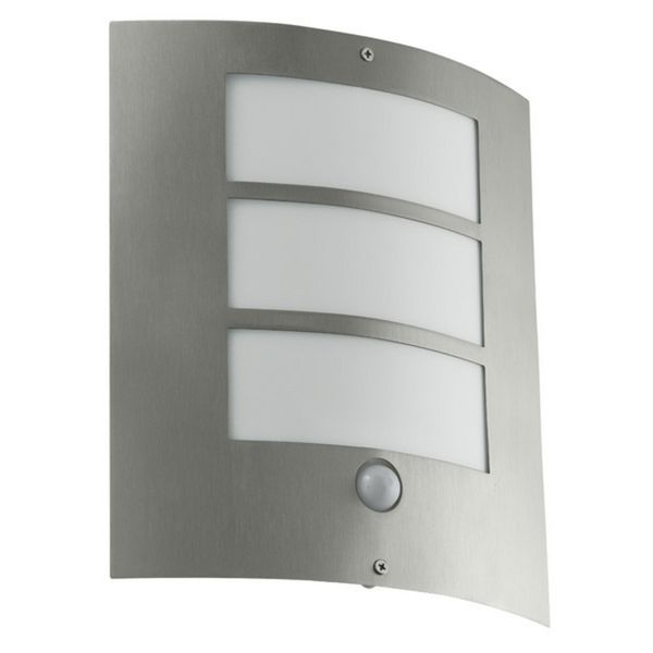 Lampada Da Parete/Soffitto City - L23,5 X H26 X AL9 Cm - Acciaio Inox - 1X60W Escl. - IP44-image