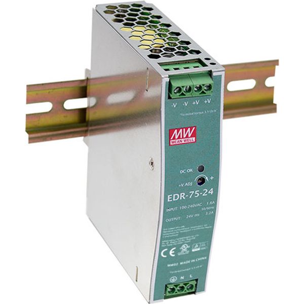 Level One POW-2431 Levelone Ind. Alimentatore POW-2431 24VDC 75W Guida Din-image