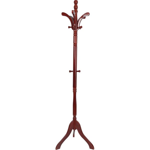 Wisfor Appendiabiti Appendiabiti Regolabile In Altezza Appendiabiti In Legno Per Corridoio Camera Da Letto Altezza: Circa 176,5 Cm-image