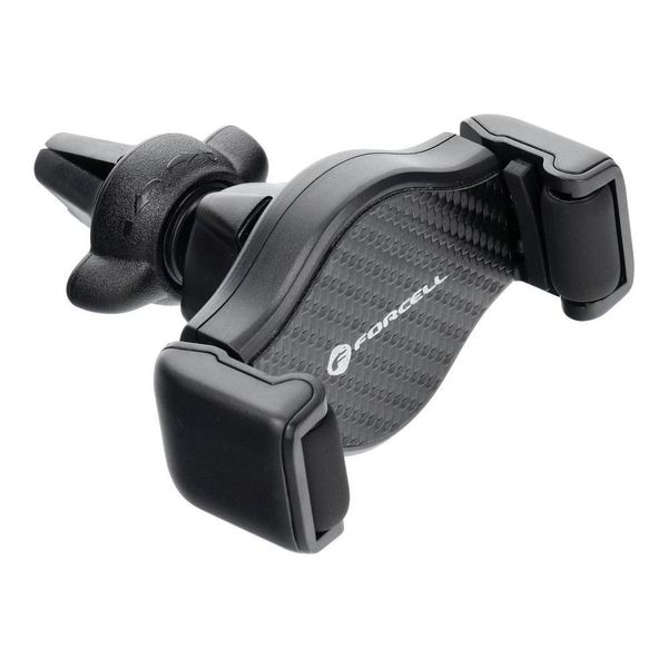 Forcell H-CF509 Supporto Per Auto Supporto Per Auto In Carbonio Supporto Per Cellulare Per Griglia Di Ventilazione Nero-image