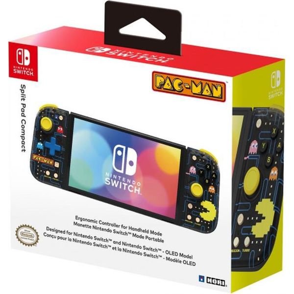 Hori Split Pad Compact Pac-Man Nintendo Switch-Controller Taglia Unica-image