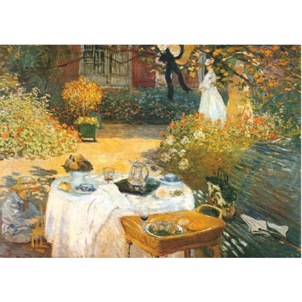 D-Toys Puzzle Art Monet Breakfast 1000 Pezzi Puzzle Adulti-image