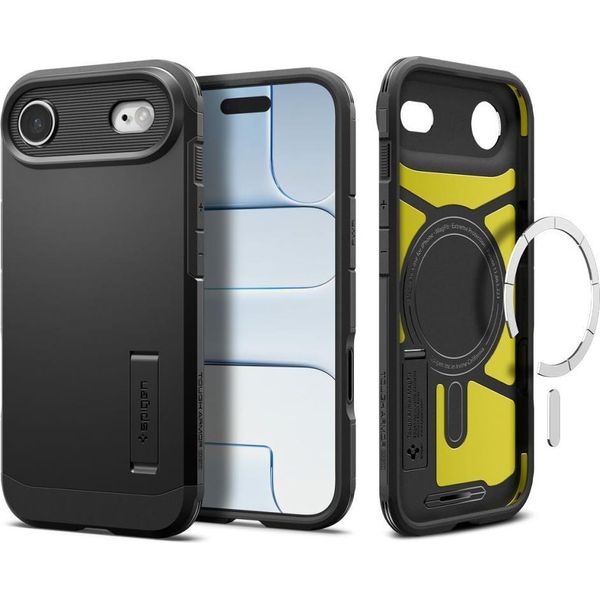 Custodia Spigen Tough Armor Mag Compatibile Con Magsafe Per Iphone 17 Air Nero-image
