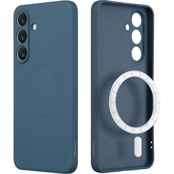 Samsung Galaxy S25 Fe Custodia - Tpu - Imoshion Custodia Morbida/Backcover - Blu Scuro-image