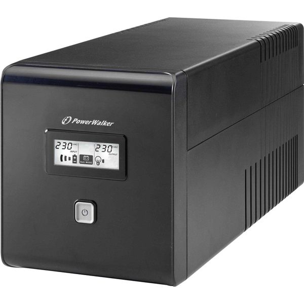 Powerwalker Vi 1000 Lcd - Ups - Ac 220/230/240 V - 600 Watt - 1000 Va 7 Ah - Usb-image