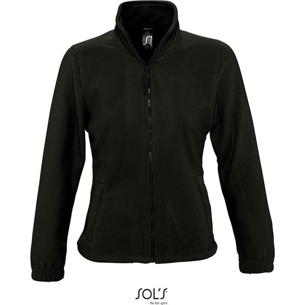 Sols 54500 | Giacca In Pile Da Donna North Con Pile Anti-Pilling - Colore: Nero - Taglia: M-image