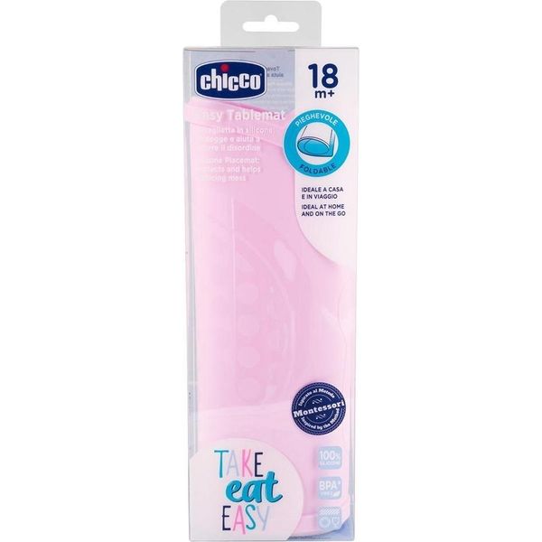 Chicco Tovagliette In Silicone Rosa 18M+-image