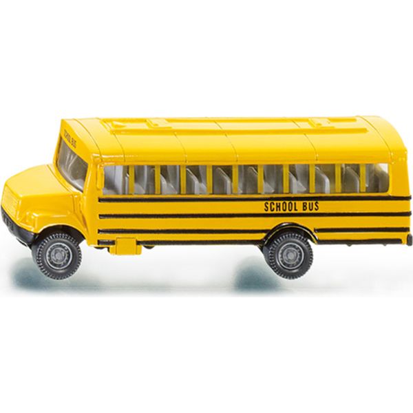 Siku 1319, Scuolabus Americano, Auto Giocattolo Per Bambini, Metallo/Plastica, Giallo, Versatile-image