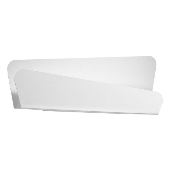 Lampada Da Parete Bascia Bianco 2Xg9 8W Acciaio 15X6X40Cm Sollux Lighting-image
