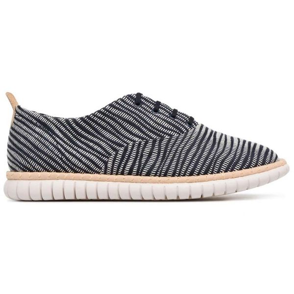 Clarks Mzt Blithe Blu Navy E Tessuto Bianco DáMske PoltopáNky Clarks Mzt Blithe Blu Navy E Tessuto Bianco 40-image