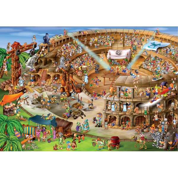 D-Toys Puzzle Cartoon Collection Kolosseum 1000 Teile Jigsaw Puzzle-image