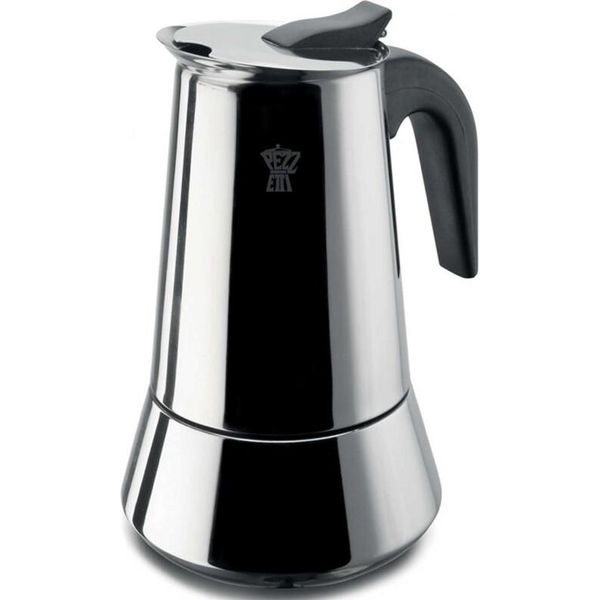 Caffettiera Espresso Pezzetti Steelexpress 2 Tazze Induzione Acciaio Inox-image