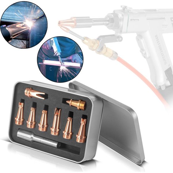 Stahlwerk Set Di 9 Ugelli Laser Accessori Professionali Per Torce Di Saldatura Laser Sup 23T-image