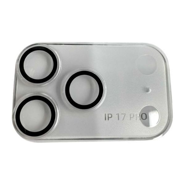 Inf Protezione Obiettivo Opaca Trasparente Per Iphone 17 Pro Max - Vetro Temperato Antigraffio-image