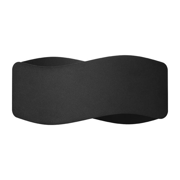 Lampada Da Parete Tila 30 Nero 1Xg9 8W Acciaio 13X11X30Cm Sollux Lighting-image