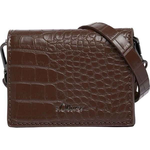 S.Oliver Borsa A Tracolla Mini Crossbody Bag Dark Brown Marrone-image