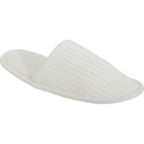 Pantofole Unisex Towel City / Ciabatte / Pantofole Con Motivo Waffle RW1591 (37-40 Eu) (Bianco)-image