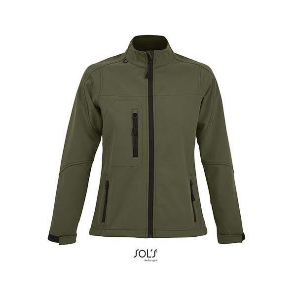 Sols 46800 | Giacca Softshell Da Donna Roxy - Colore: Army - Taglia: Xl-image