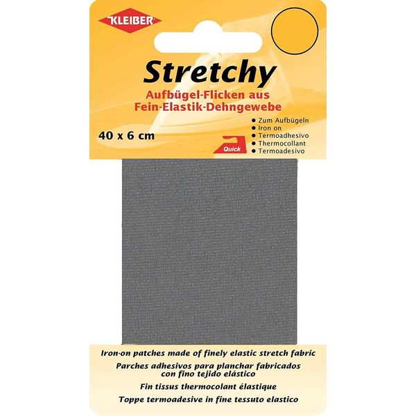 Kleiber 30002 Kleiber Toppe Elastiche Da Appendere, 400 X 60 Mm, Grigio-image