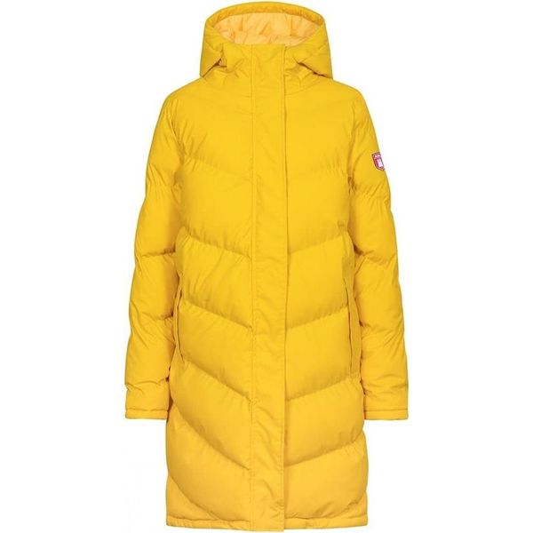 Derbe Hamburg W-01-PU-IPSHOLM Cappotto Invernale Trapuntato Da Donna, Taglia:42, Colore:Giallo-image