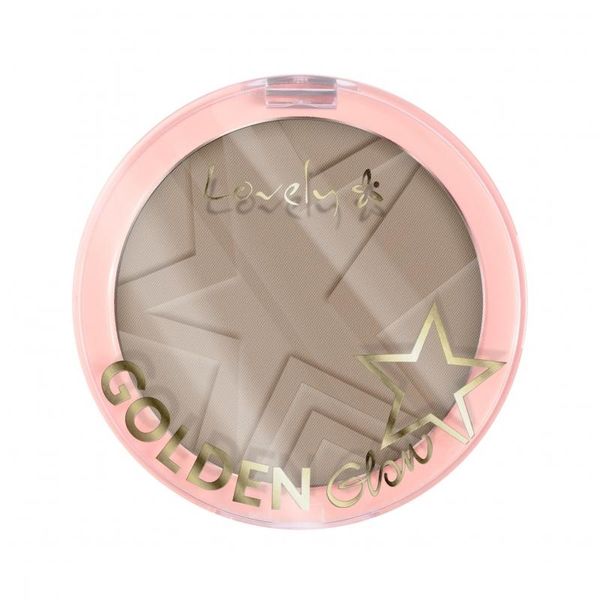 Lovely Golden Glow Powder Polvere Per Il Contorno Del Viso 3 Cool Brown, 10G-image
