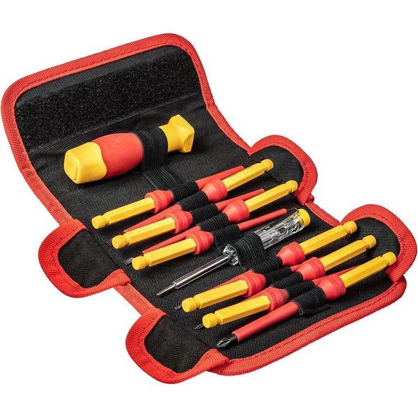 Neo Tools Inserti Per Cacciavite Con Impugnatura 1000V, 12 Pezzi.-image
