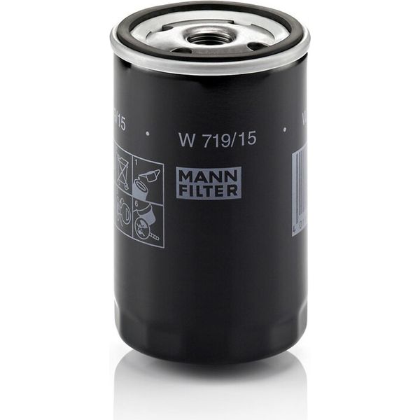 MANN-FILTER Filtro Olio W 719/15-image