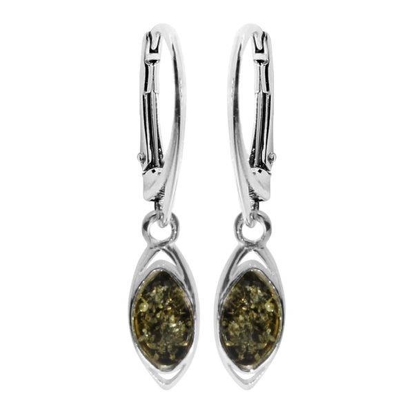 Paar OhrhäNger OSTSEE-SCHMUCK "Ostsee-Schmuck OhrhäNger Telia OhrhäNger Telia", Weiß, Ohrringe, Damen, 30 X 6Mm, Silber 925 (Sterlingsilber)-image