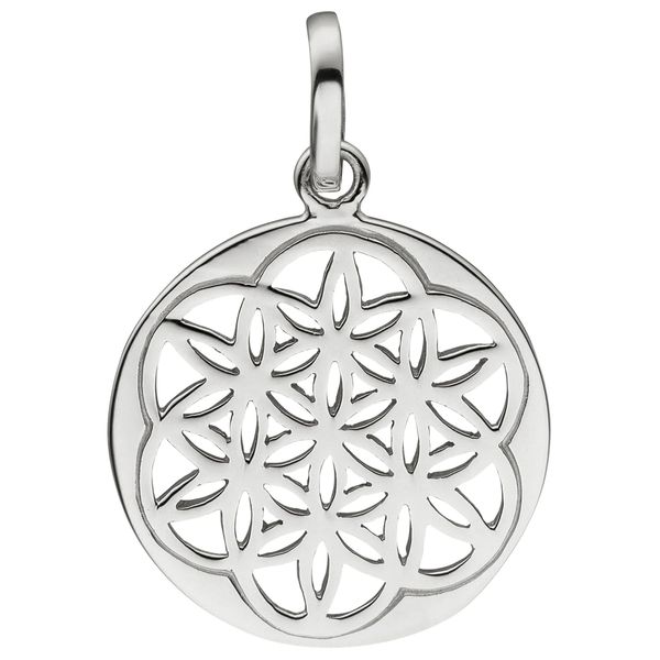 KettenanhäNger Jobo "AnhäNger Rund", Silber (Silber 925), SchmuckanhäNger, Damen, Silber 925 (Sterlingsilber), KettenanhäNger, 925 Silber-image