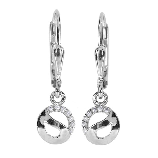Paar OhrhäNger OSTSEE-SCHMUCK "Ostsee-Schmuck OhrhäNger Romina OhrhäNger Romina", Weiß, Ohrringe, Damen, 22 X 7Mm, Silber 925 (Sterlingsilber)-image