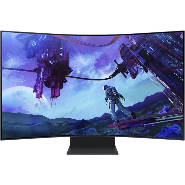 Samsung Curved-Gaming-Monitor "S55CG970NU", Energieeffizienz: G (A-G), Schwarz, B:117,48Cm H:70,48Cm T:25,18Cm, Monitore-image