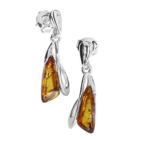 Paar OhrhäNger OSTSEE-SCHMUCK "Ostsee-Schmuck OhrhäNger Terese OhrhäNger Terese", Weiß, Ohrringe, Damen, 23 X 10Mm, Silber 925 (Sterlingsilber)-image