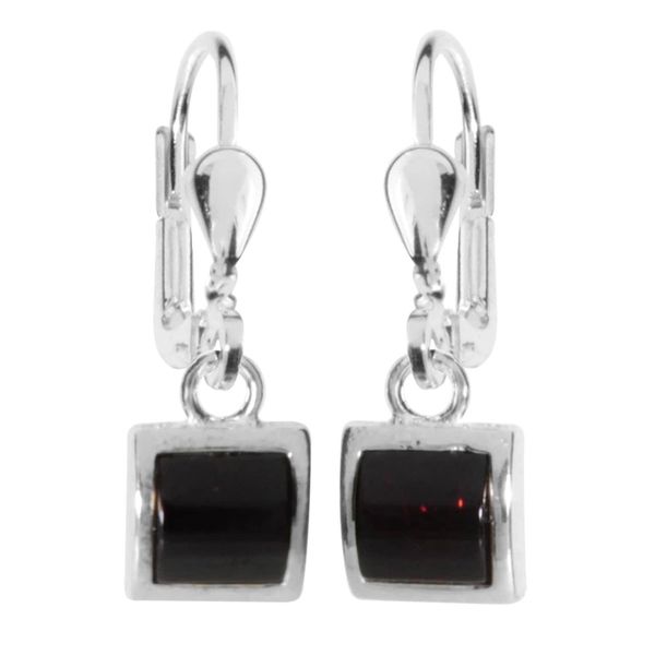 Paar OhrhäNger OSTSEE-SCHMUCK "Ostsee-Schmuck OhrhäNger Astrid 5X5 OhrhäNger Astrid 5X5", Weiß, Ohrringe, Damen, 23 X 7Mm, Silber 925 (Sterlingsilber)-image