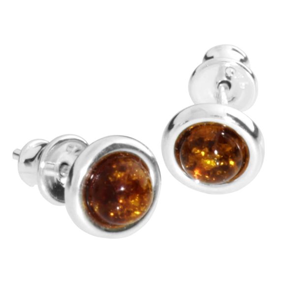 Paar Ohrstecker OSTSEE-SCHMUCK "Ostsee-Schmuck Ohrstecker Marit Ohrstecker Marit", Weiß, Ohrringe, Damen, 10Mm Rund, Silber 925 (Sterlingsilber)-image