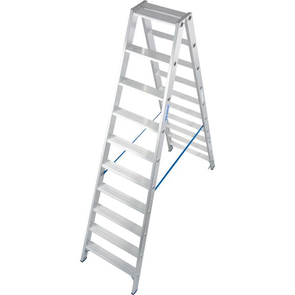 Doppelleiter Krause "Stabilo", Silber (Silberfarben), B:68Cm H:254Cm, Aluminium, Leitern-image