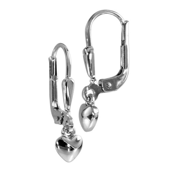 Paar OhrhäNger Ostsee-Schmuck "Ostsee-Schmuck OhrhäNger Kleines Herz OhrhäNger Kleines Herz", Weiß, Ohrringe, Damen, 20 X 5Mm, Silber 925 (Sterlingsilber)-image