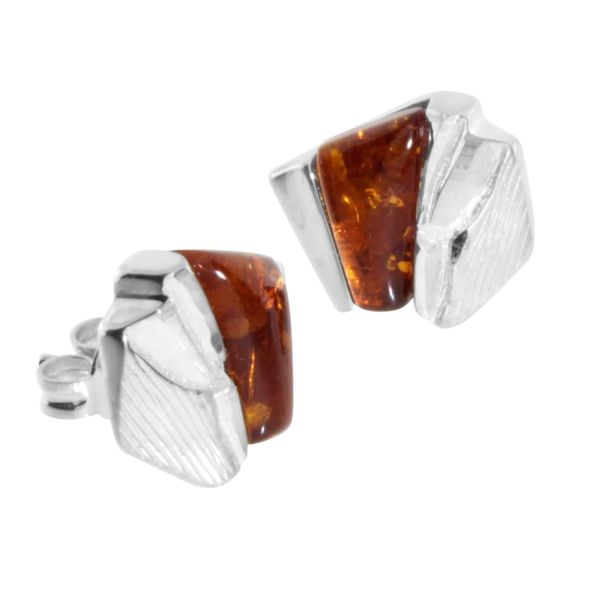 Paar Ohrstecker OSTSEE-SCHMUCK "Ostsee-Schmuck Ohrstecker Mette Ohrstecker Mette", Weiß, Ohrringe, Damen, 12 X 13Mm, Silber 925 (Sterlingsilber)-image