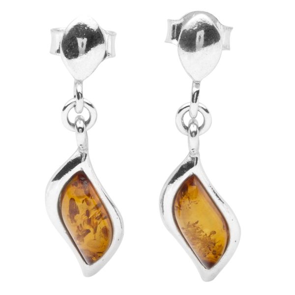 Paar OhrhäNger OSTSEE-SCHMUCK "Ostsee-Schmuck OhrhäNger Fjella OhrhäNger Fjella", Weiß, Ohrringe, Damen, 28 X 7Mm, Silber 925 (Sterlingsilber)-image