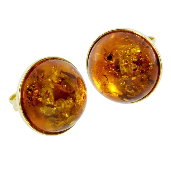 Paar Ohrstecker Ostsee-Schmuck "Ostsee-Schmuck Ohrstecker Classic 12 Mm Ohrstecker Classic 12 Mm", Gelb, Ohrringe, Damen, 12Mm Rund, Gelbgold 333-image