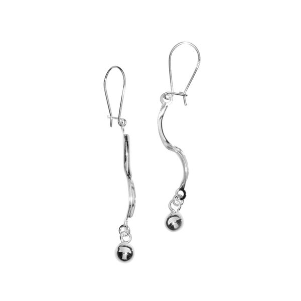 Paar OhrhäNger Ostsee-Schmuck "Ostsee-Schmuck OhrhäNger Livs OhrhäNger Livs", Weiß, Ohrringe, Damen, 55 X 6Mm, Silber 925 (Sterlingsilber)-image