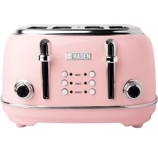 Tostapane Haden Heritage English Rose Per 4 Toast, Rosa-image